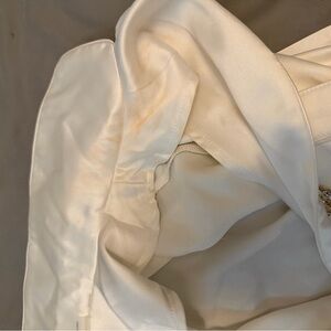 Lulu's Cream Satin Pajama Top